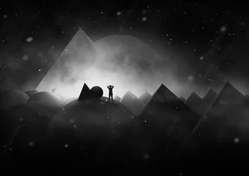 Mysterious Geometric Night