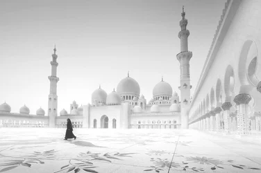 White Mosque Solitude