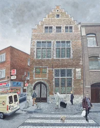 Pieter Brueghels House in Brussels, 1996