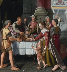 The First Passover Feast