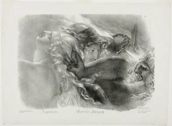 Agandecca, French Warrior, Starno, after The Apotheosis of French Heroes Who Died for Their Country during the War for Liberty
