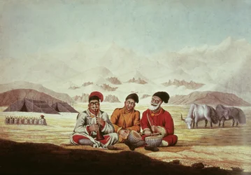 Three Musicians in Tibet