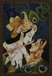 Krishna Radha Flute