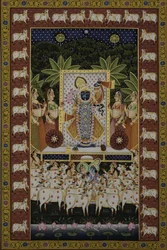 Lord Krishna and Cows