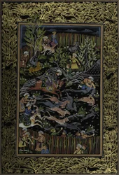 Royal Forest Hunting Scene