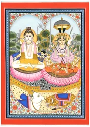 Shiva Parvati Divine Couple
