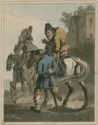 Illustration from Hudibras by Samuel Butler