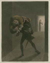Illustration from Hudibras by Samuel Butler