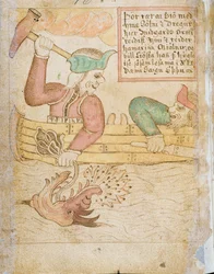 Thor Catching the Midgard Serpent, from 