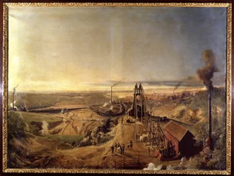 Montchanin clay mine and cellar