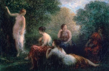 Arcadia, Woman Bathing