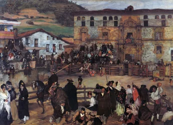 Bullfight in Eibar