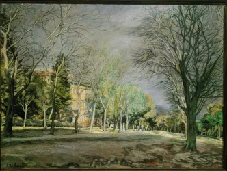 Ignacio Zuloaga / Landscape Near El Escorial, 1932