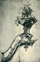 Design for a Pulpit, mid-late 18th century, 1943
