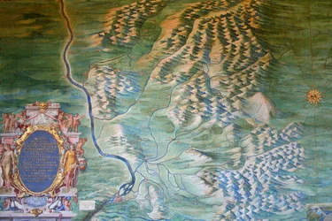 Map of Avignon and the Comtat Venaissin