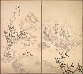 Bamboo in Fine Weather after Rain, mid-1700s