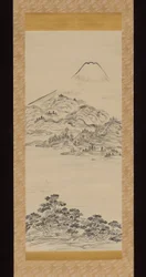 Mount Fuji, Overlooking from Tago no Ura Bay