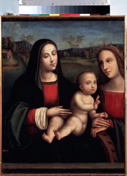 Virgin and Child with Saint Catherine of Alexandria
