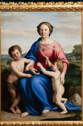 The Virgin Mary with Infant Jesus and Infant St. John