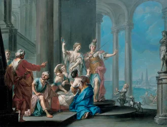 Achilles and the Daughters of Lycomedes