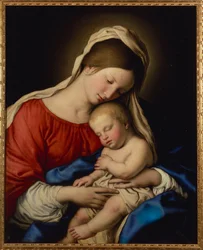 The Madonna with Sleeping Christ Child