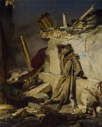 Jeremiah Lamenting the Destruction of Jerusalem