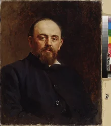 Portrait of Savva Mamontov, Founder of the First Private Russian Opera