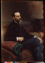 Portrait of Composer Nikolai Rimsky-Korsakov