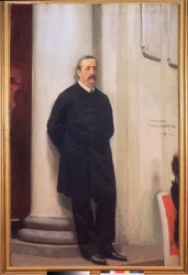 Portrait of Composer and Chemist Alexandre Borodine (1833-1887)