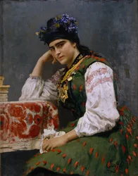 Portrait of Sofia Dragomirova-Lukomskaya