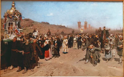The Religious Procession in the Province of Kursk