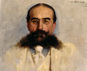Portrait of Vladimir I. Nemirovich-Danchenko 1858-1943, 1899