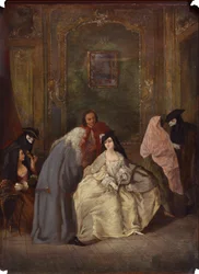 Meeting of the Prosecutor and His Wife