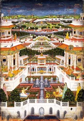 A Palace Complex with Harem Gardens
