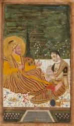 Ali Adil Shah II of Bijapur with a Woman