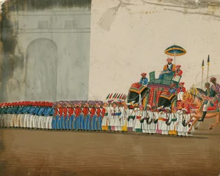 Sultan Riding an Elephant, c. 1800
