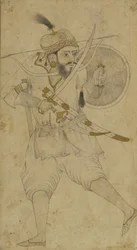 A Tatar Soldier, Ahmadnagar, Deccan Plateau