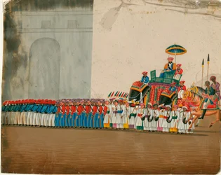 Sultan Riding an Elephant