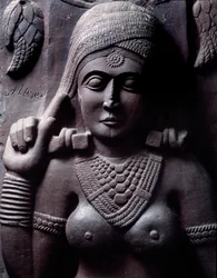 Buddhism: Sudarsana Yakshini (detail)