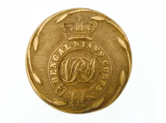 Button, Bengal Staff Corps, 1861-1876