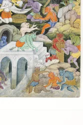 Demons in a Wild Landscape (detail)