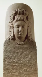 Figure of Ekamukha Siva-Linga