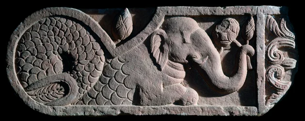 Fish-tailed elephant