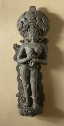 Ganga, Goddess Who Personifies the Sacred River Ganges, Mahanad, Bengal