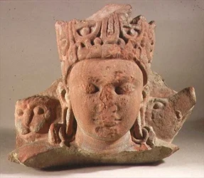 Head of Vaikuntha Vishnu, Mathura, Utter Pradesh