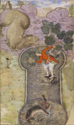 Illustration from "Anvār-i Suhaylī"