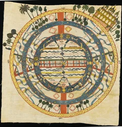 Jain Cosmic Diagram, Jambudvpida, Bikaner