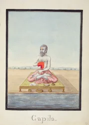 The sage, Kapila, from the Hindu epic the 