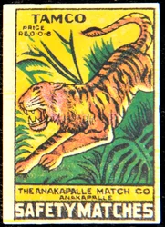 Matchbox label