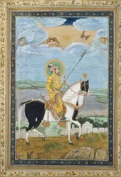 Portrait of Shah Jahan on Horseback